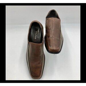 GORDON RUSH Leather men shoes Leather Loafers Size 9